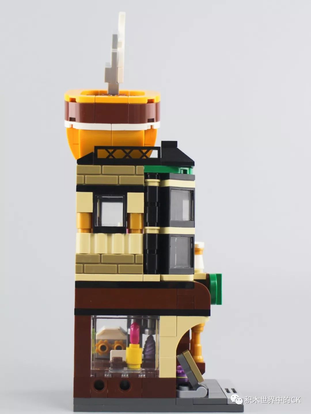 启蒙积木缤纷城市系列七款,启蒙积木街景系列八合一玩具