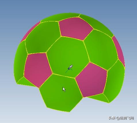 caxa建模制作篮球,caxa3d实体设计几何体