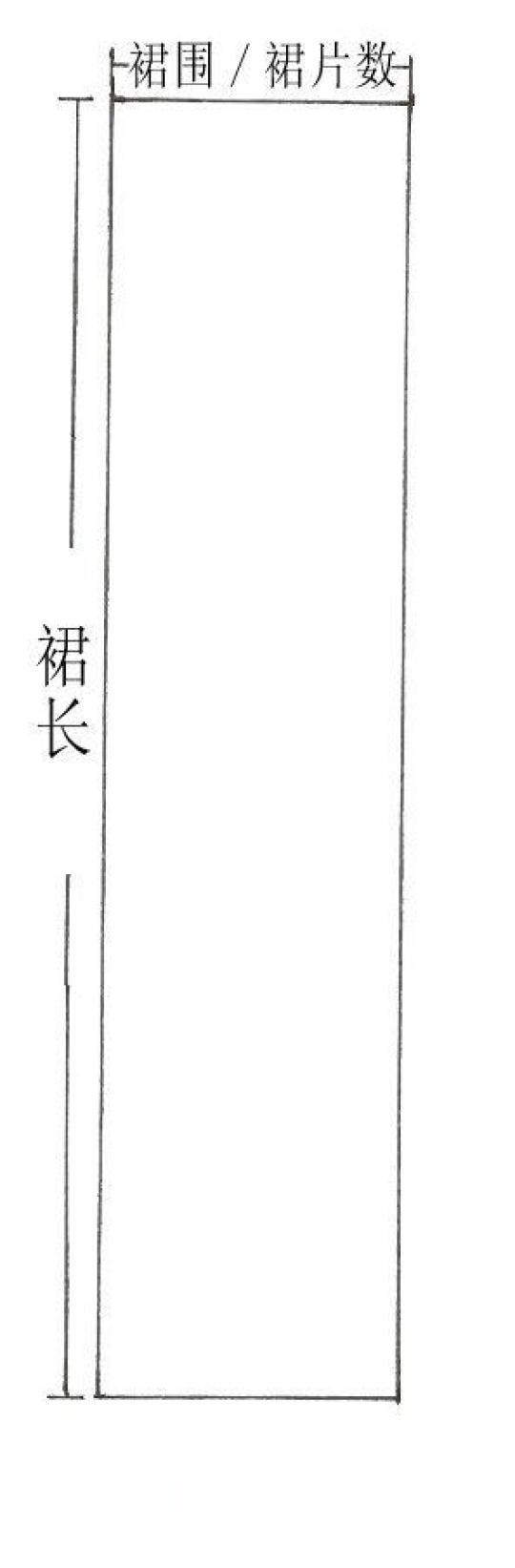 汉服襦裙裁剪图,汉服齐襦裙制作教程