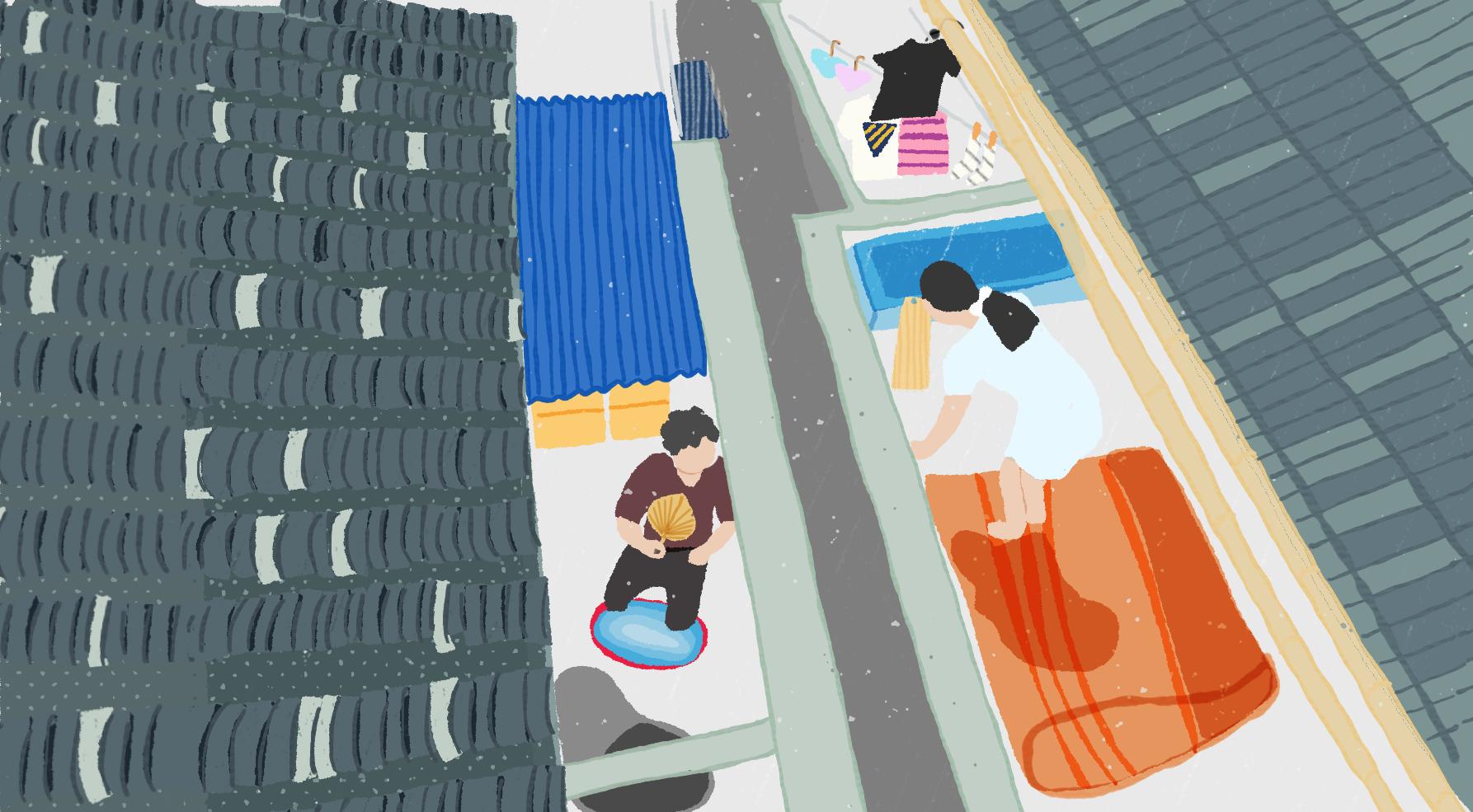 上海蜗居年代的真实故事,上海老蜗居照片