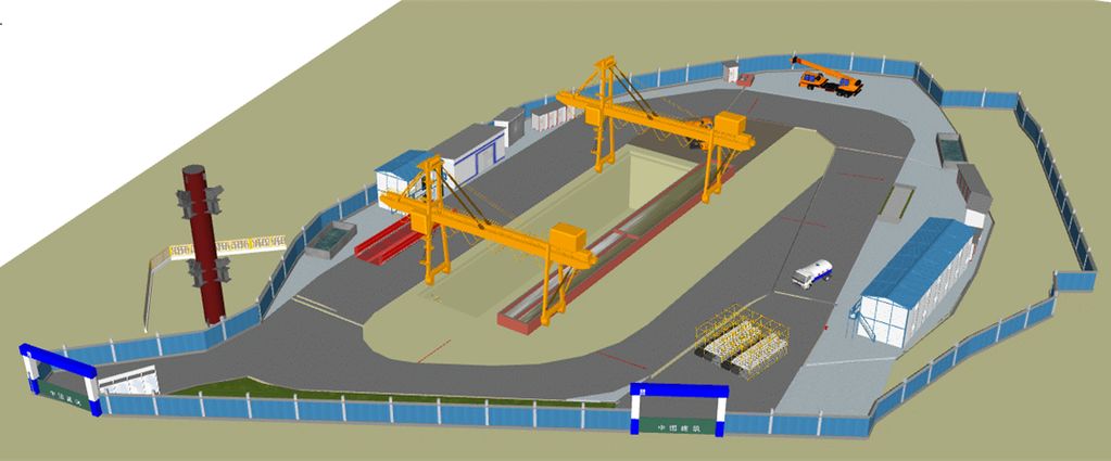 bim隧道全过程演示,污水传输隧道