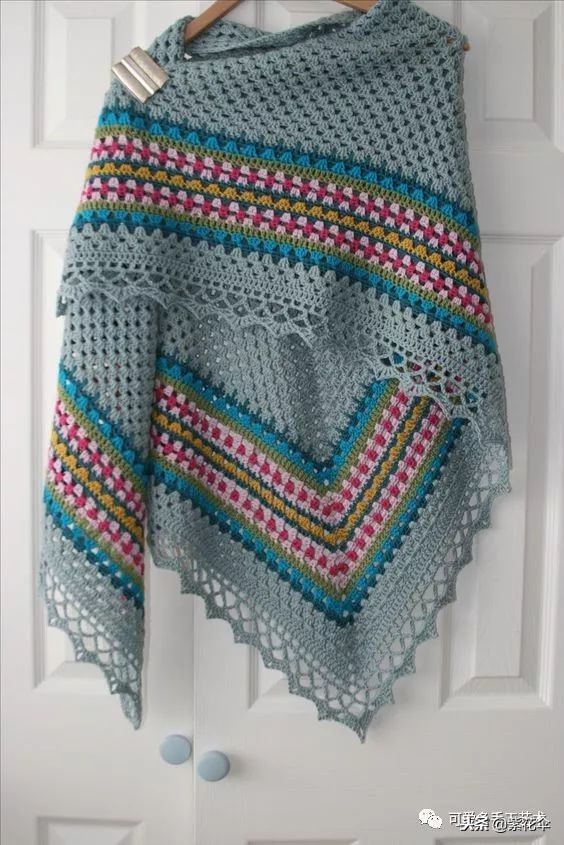 系一条三角围巾最迷人，忽冷忽热都能让你美上天！（附教程）