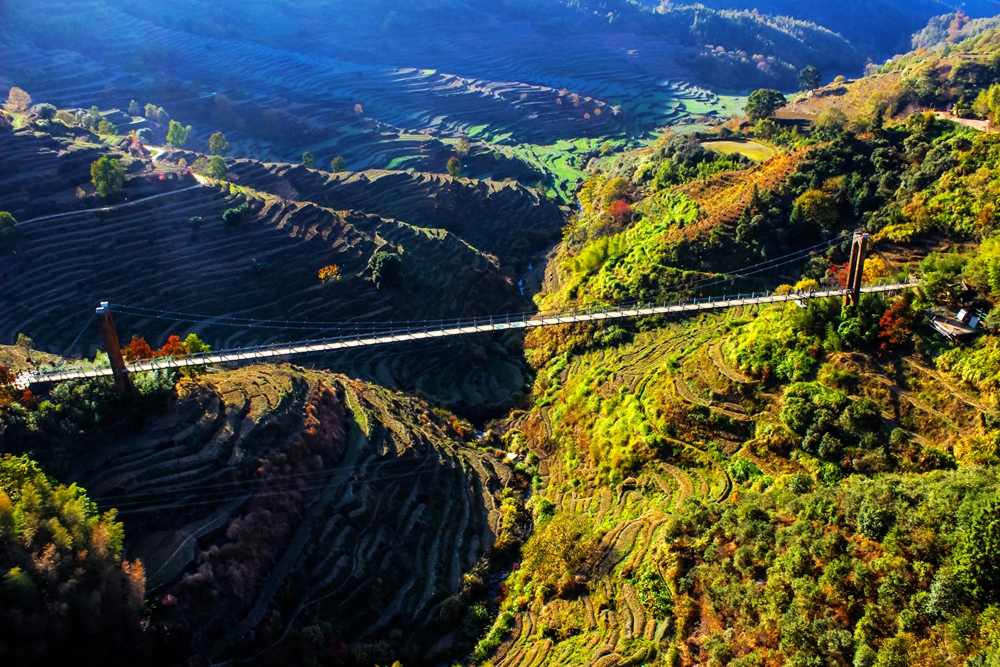婺源篁岭梯田花海,婺源篁岭欢乐颂