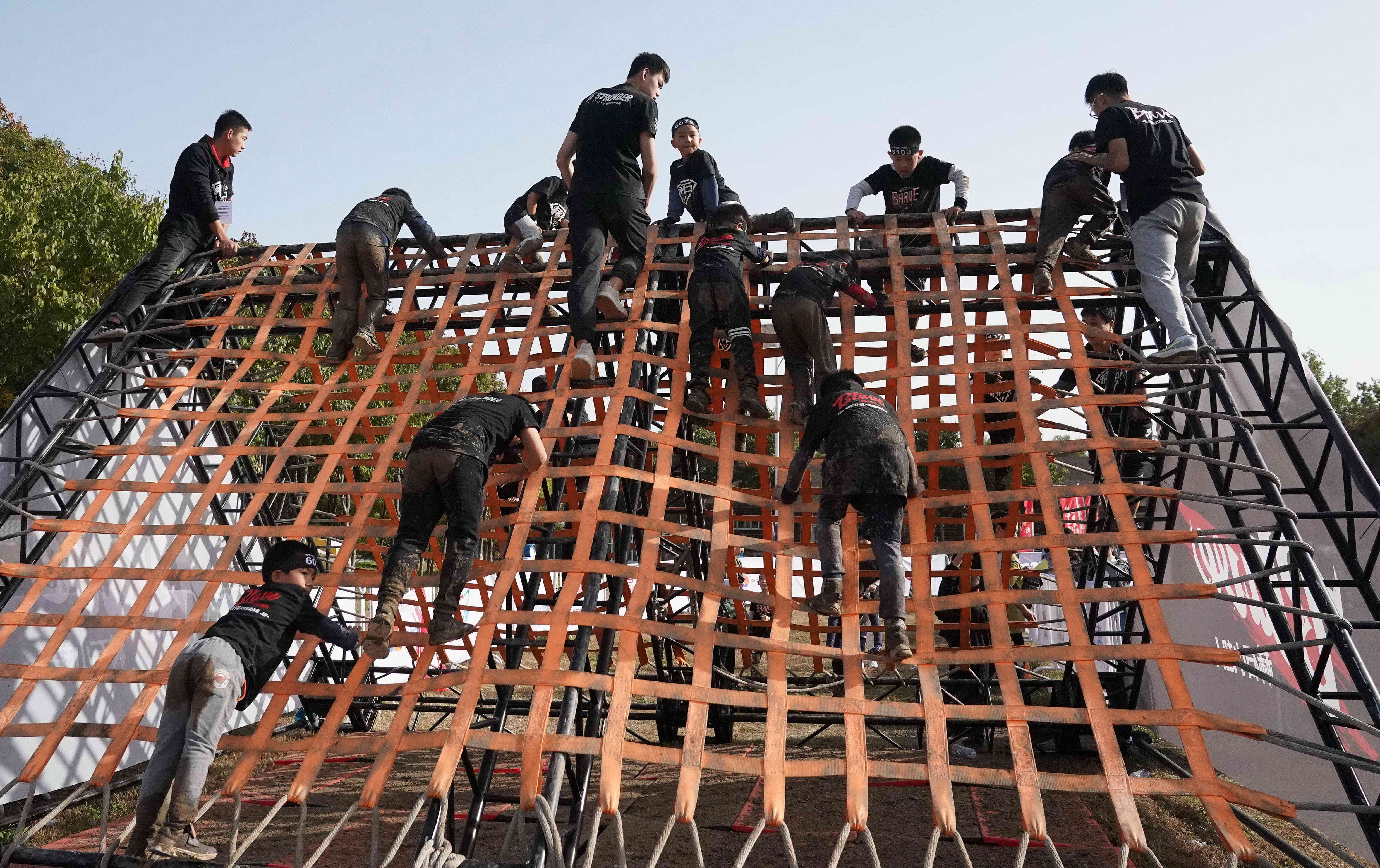 赫石小超人体能直播,赫石小超人亲子运动会