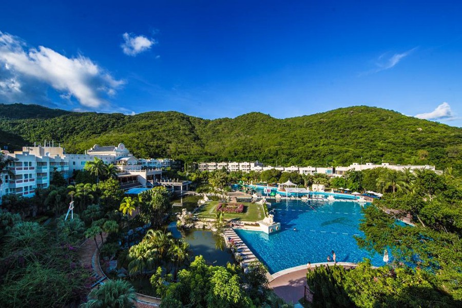 三亚酒店推荐评价,三亚凯莱仙人掌度假酒店平面图