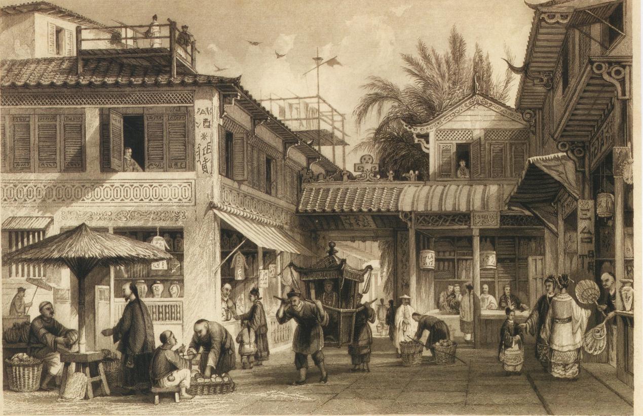 广州成为唯一通商口岸的原因,广州十三行富可敌国