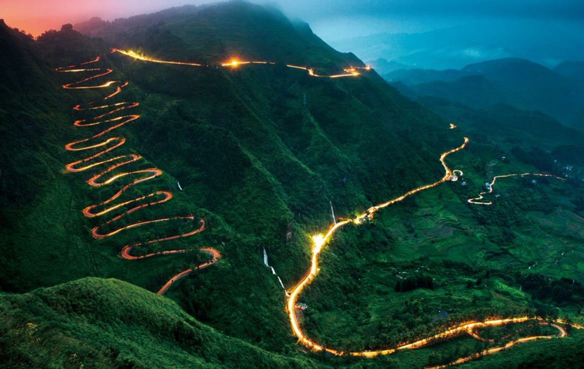 318国道最险的道路,318国道最危险路线实拍