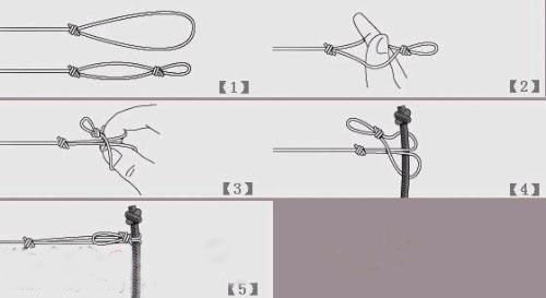 七星鱼线成品线组怎么绑,大力马鱼线线组绑法