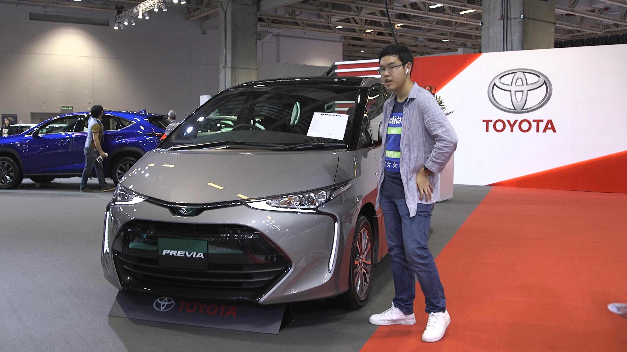 丰田普瑞维亚2024款日本本土版,老丰田大霸王普瑞维亚