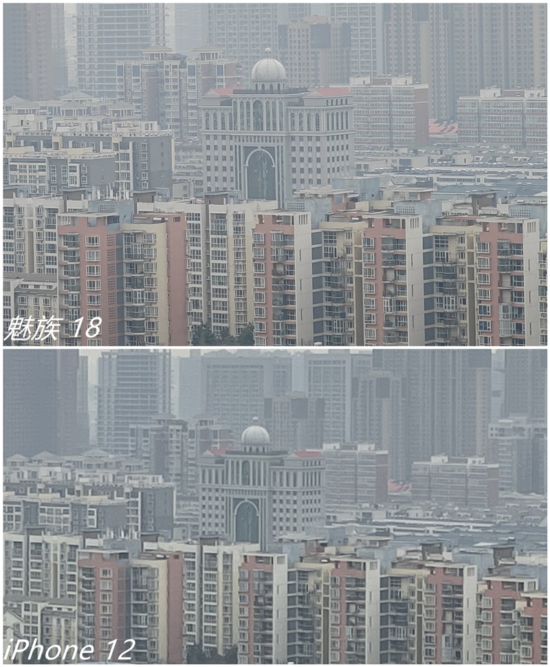 魅族18对比iphone13mini,魅族18和苹果12大小对比