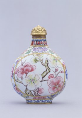 景泰蓝收藏珐琅彩,如何区别珐琅彩和景泰蓝