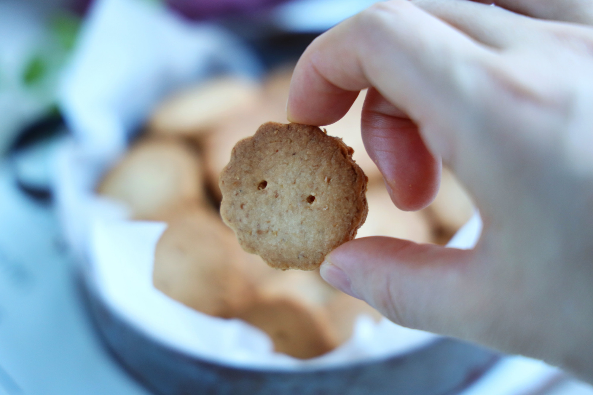 又香又酥的粗粮饼干,全麦饼干怎么做会酥脆