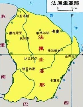 法国的海外领土分布在几大洲,法国海外领土面积地图