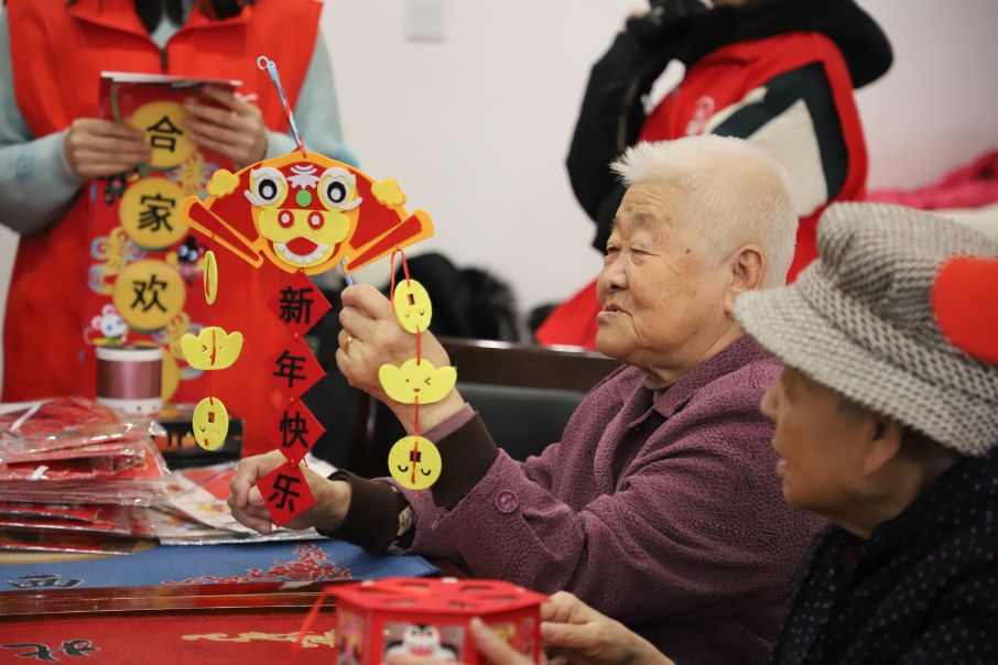 欢欢喜喜迎新年手工活动,迎新春手工活动