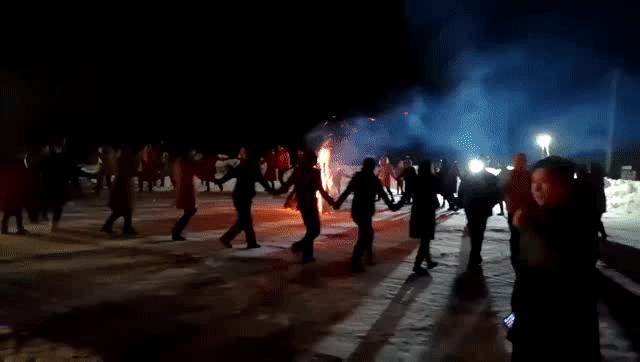 抚松玩雪的地方,前方高能下雪