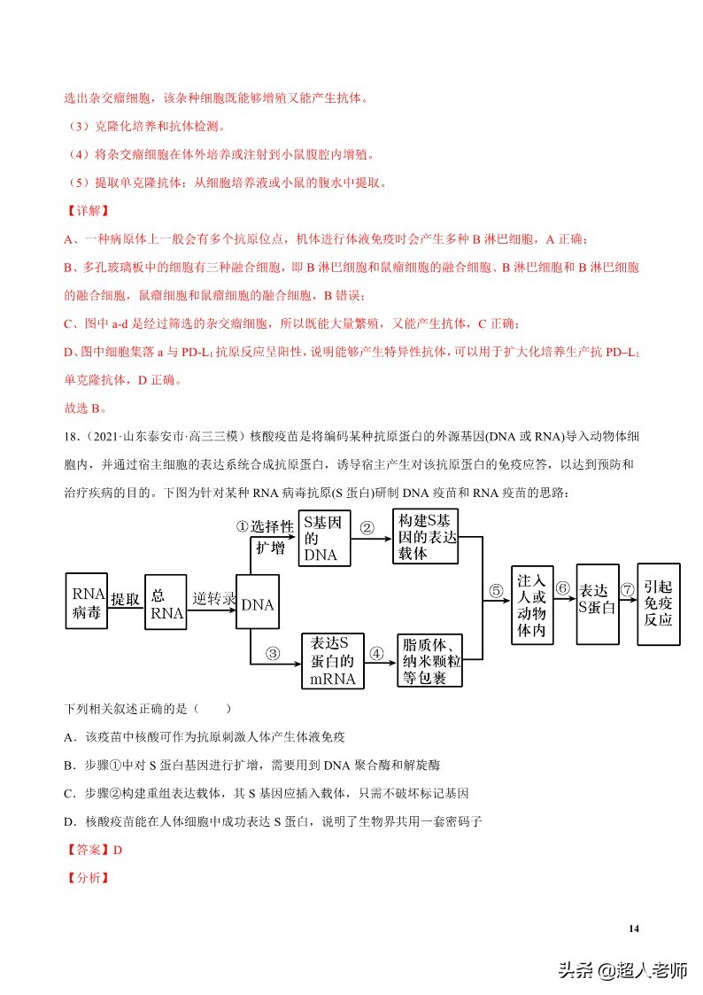 2024生物高考10大热点主题,生物江苏新高考复习资料2025