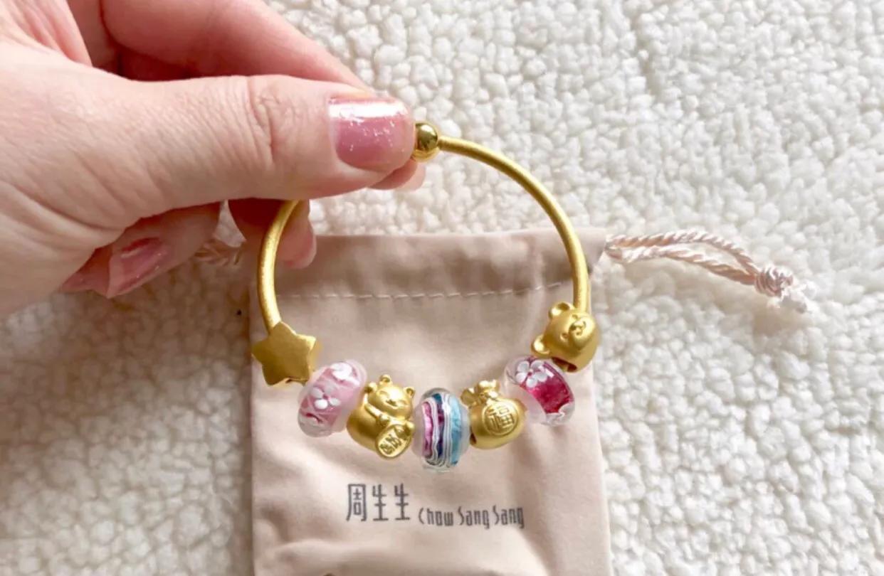 周大福周生生周大生中国黄金,周生生最好看的一款黄金手镯