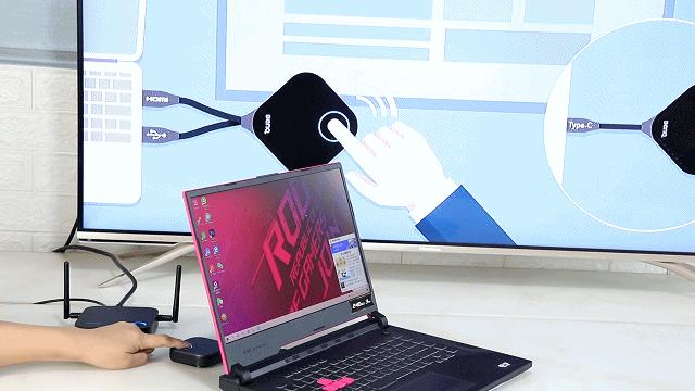 明基WDC10应答秀体验,3秒无线投屏,省去布线麻烦