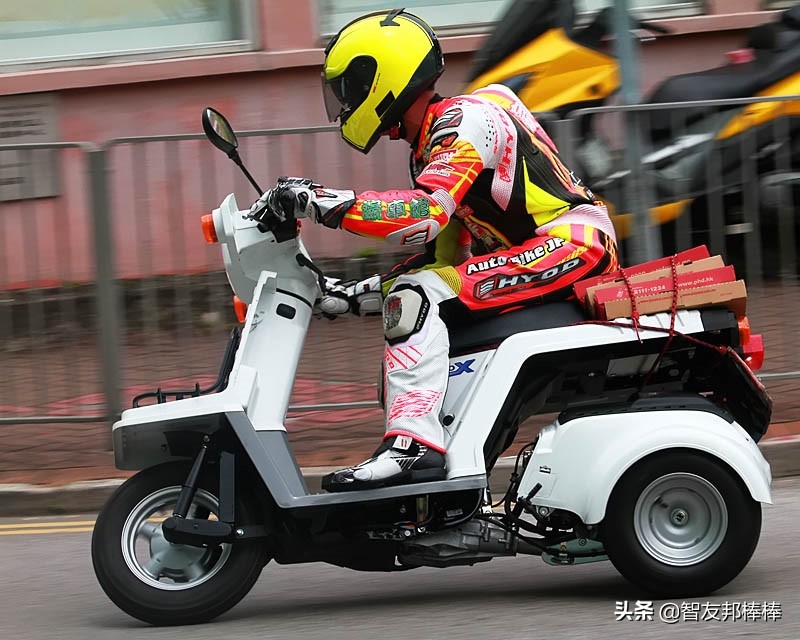 复古不倒翁三轮车,本田经典三轮不倒翁gyro