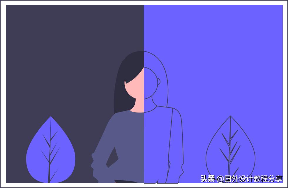 扁平矢量插画教程,矢量扁平插画怎么画