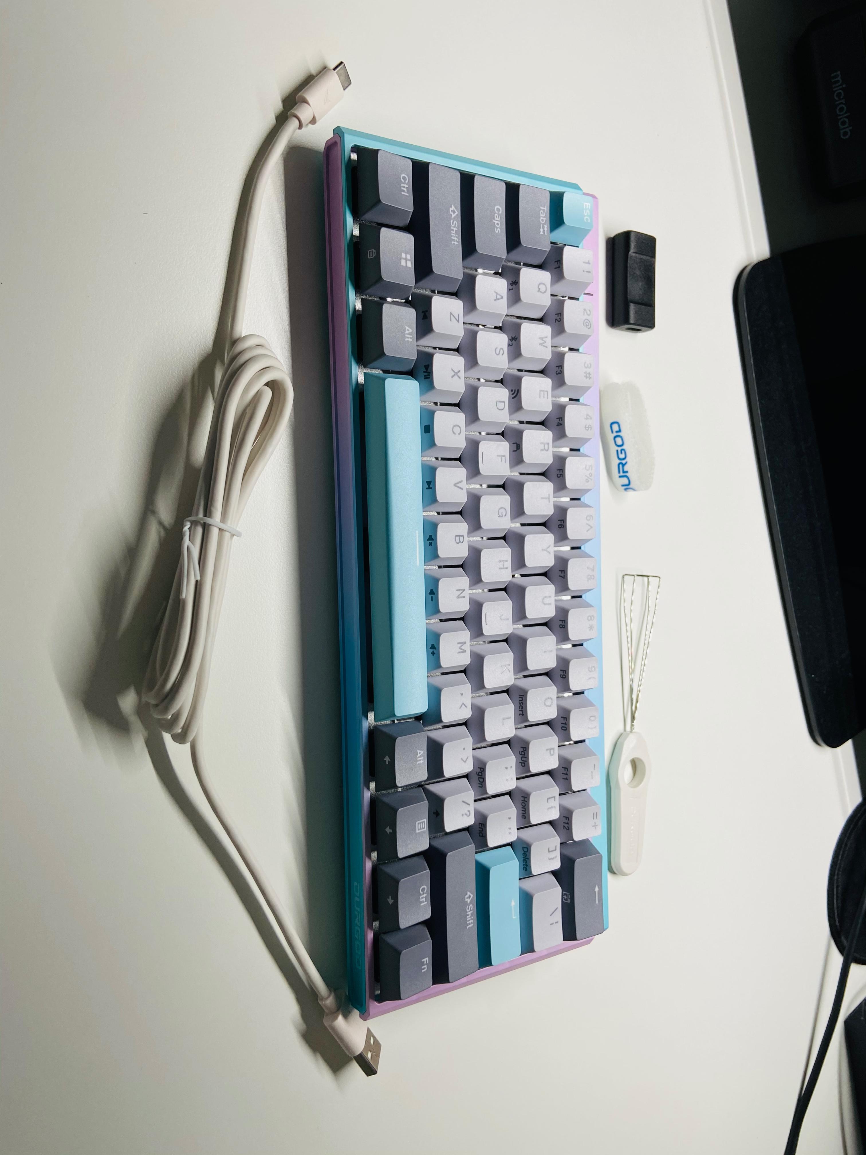 杜伽k310机械键盘简单上手,杜伽k330w键盘说明书