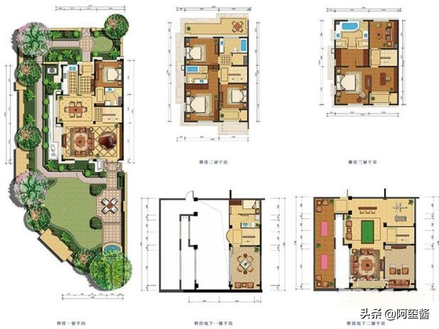 别墅科普贴：明星最爱的独栋才叫别墅，联排是鸡肋，叠墅不值得？