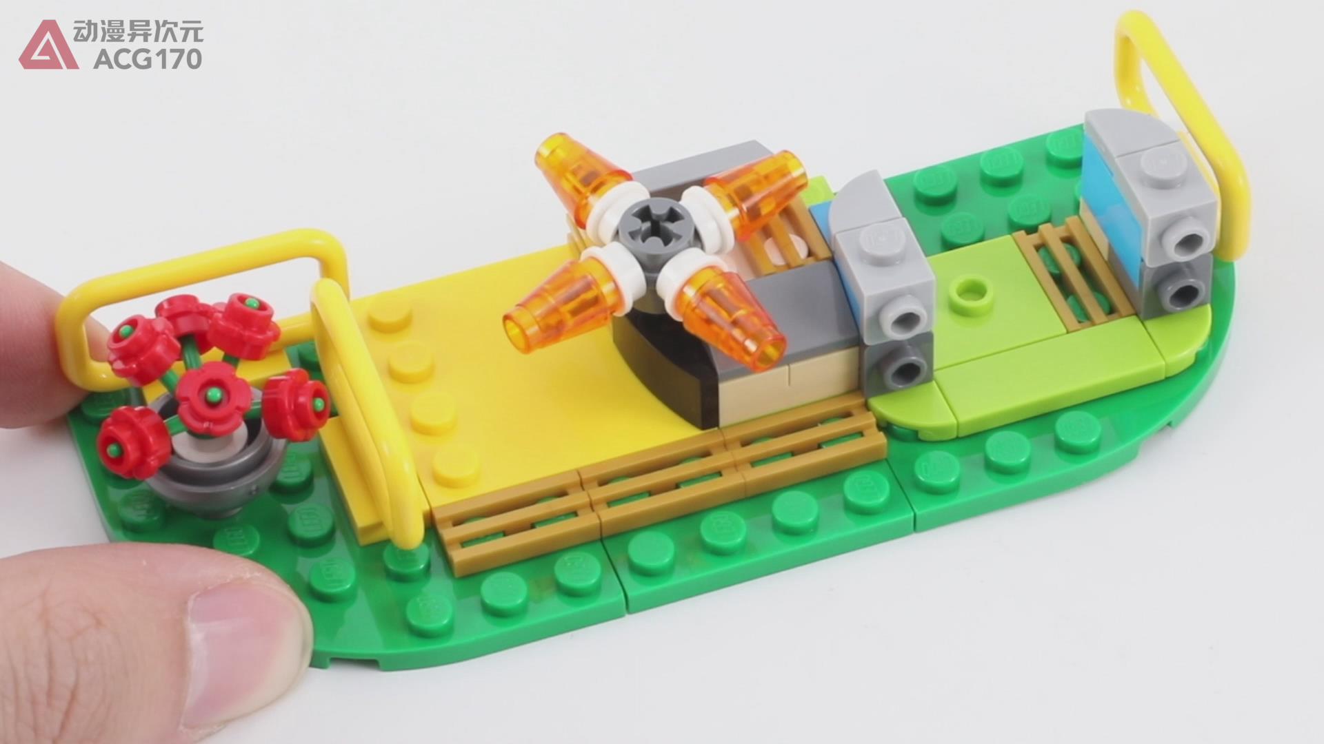 乐高积木创意百变31095游乐场旋转木马之摩天轮形态图文评测