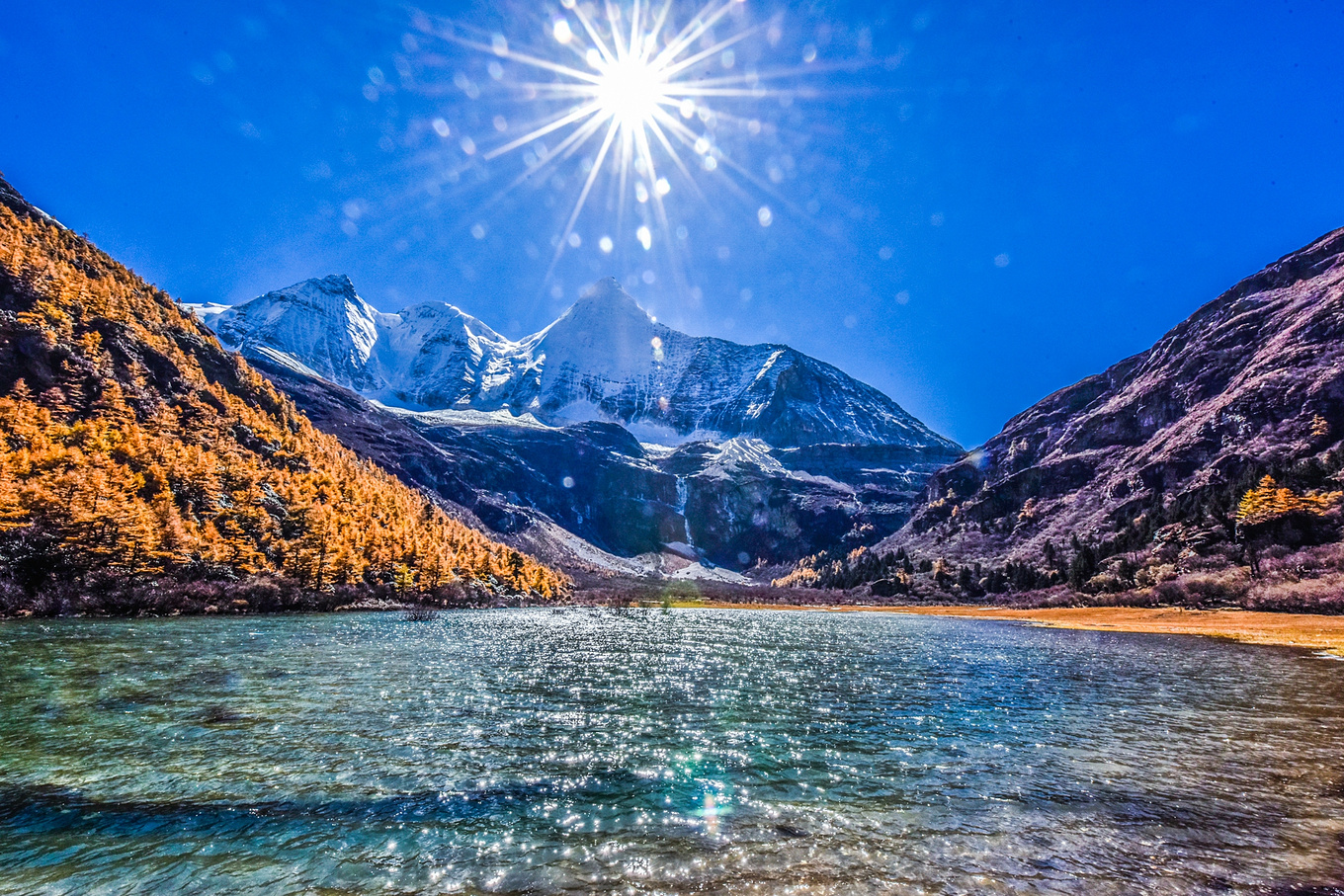 四川甘孜的亚丁稻城,四川稻城亚丁蓝色星球上的净土