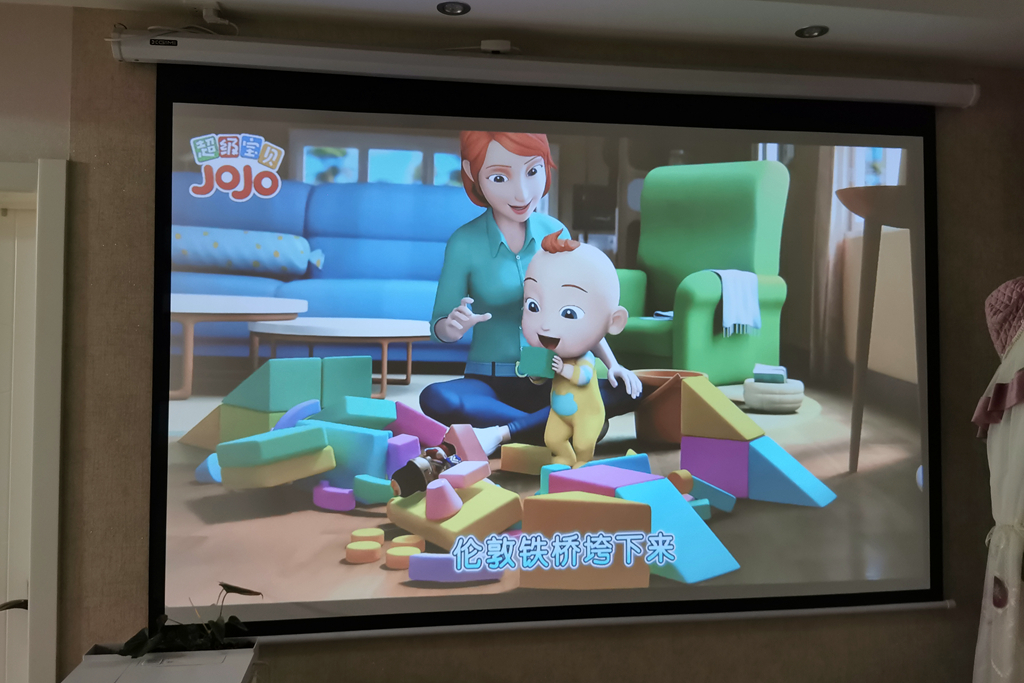 智能投影仪能当显示器吗,智能投影仪能侧投吗