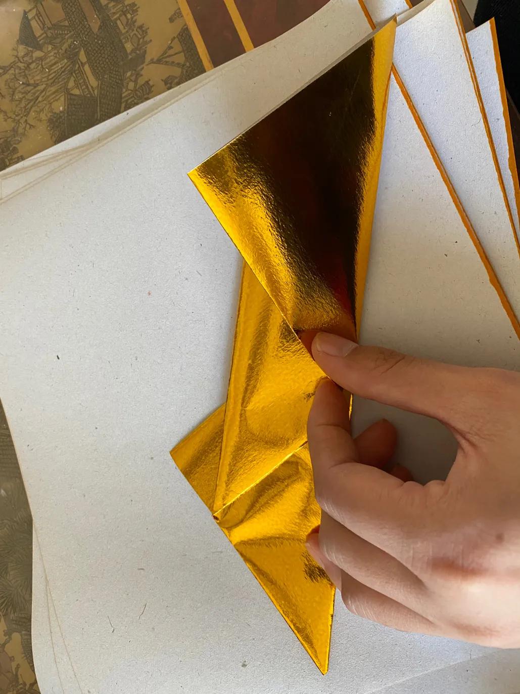 拜神叠元宝简单方法,祭祖元宝怎么叠最简单图解