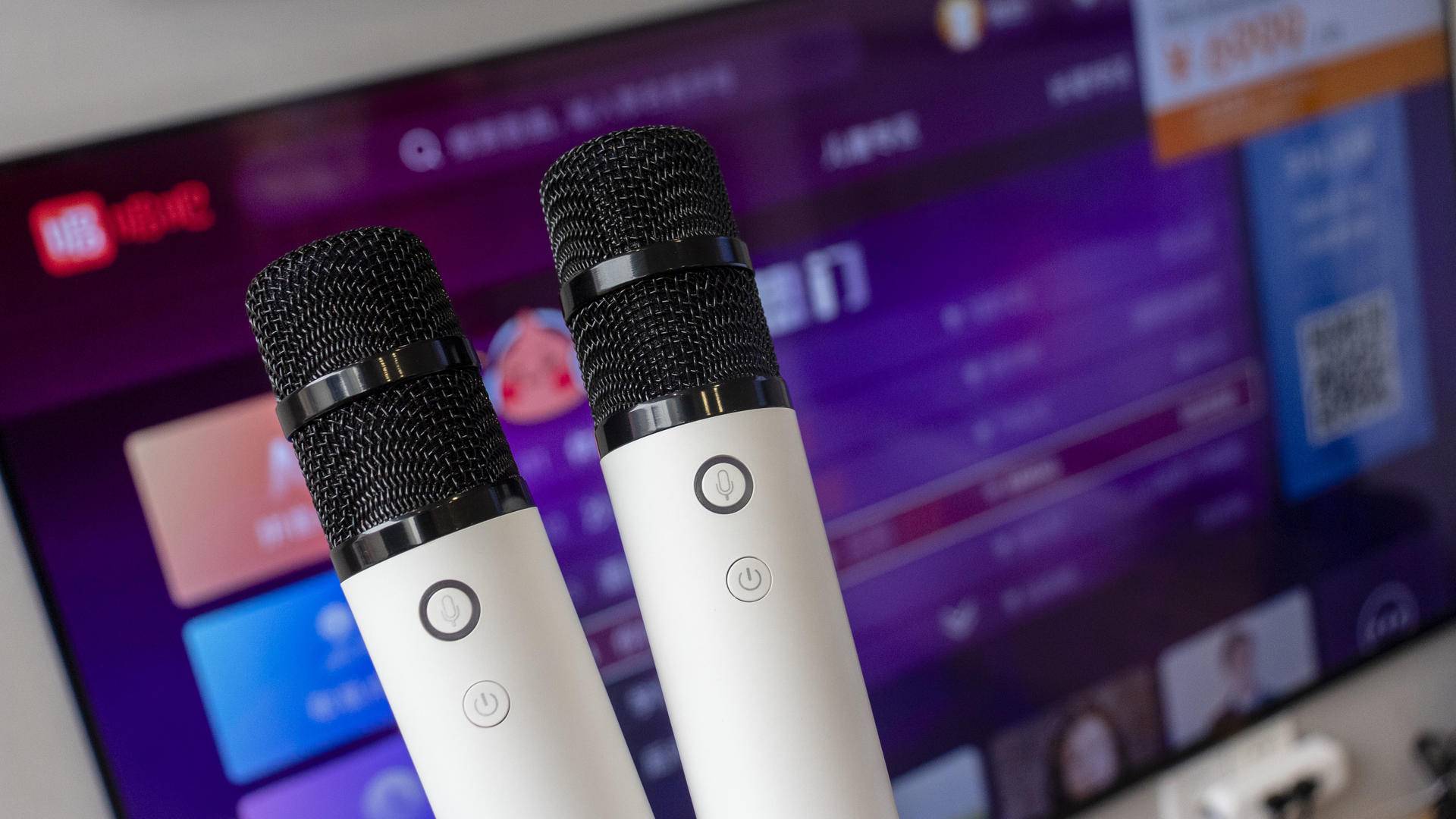 纯麦智能k歌麦克风,纯麦k歌智能无线麦克风