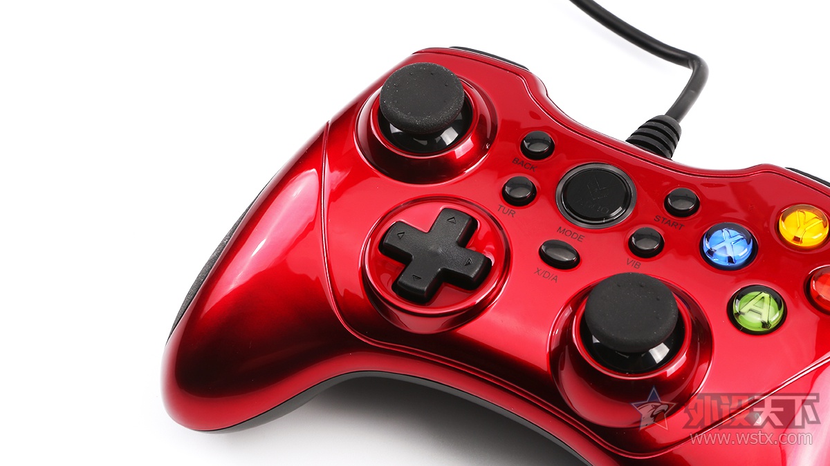 雷柏v600振动手柄测评,雷柏v600有线