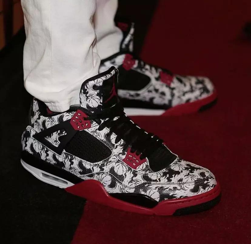 nba杰伦布朗上脚球鞋,nba球星上脚布朗尼1代