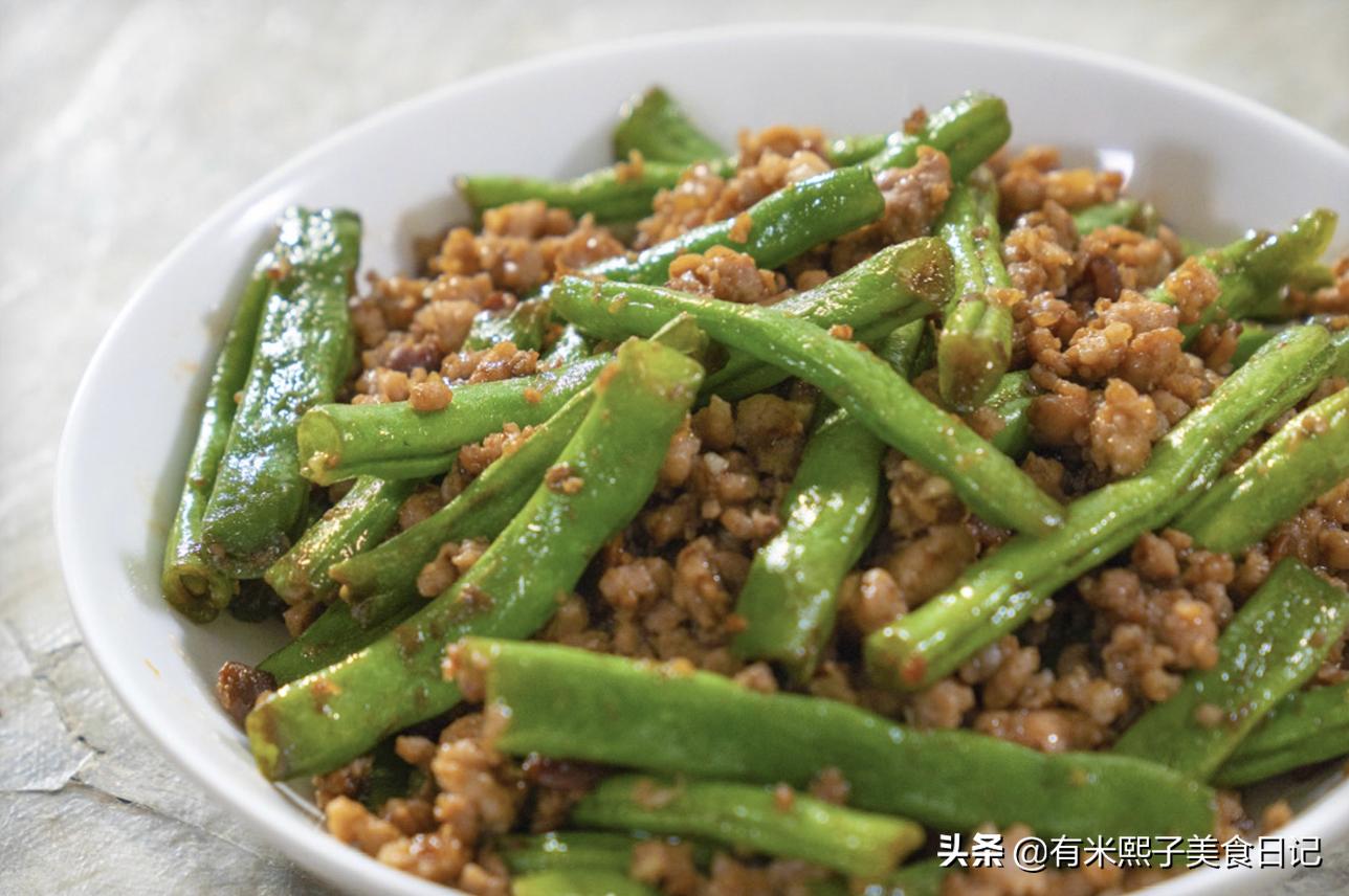 四季豆炒什么下饭又好吃,炒四季豆营养价值
