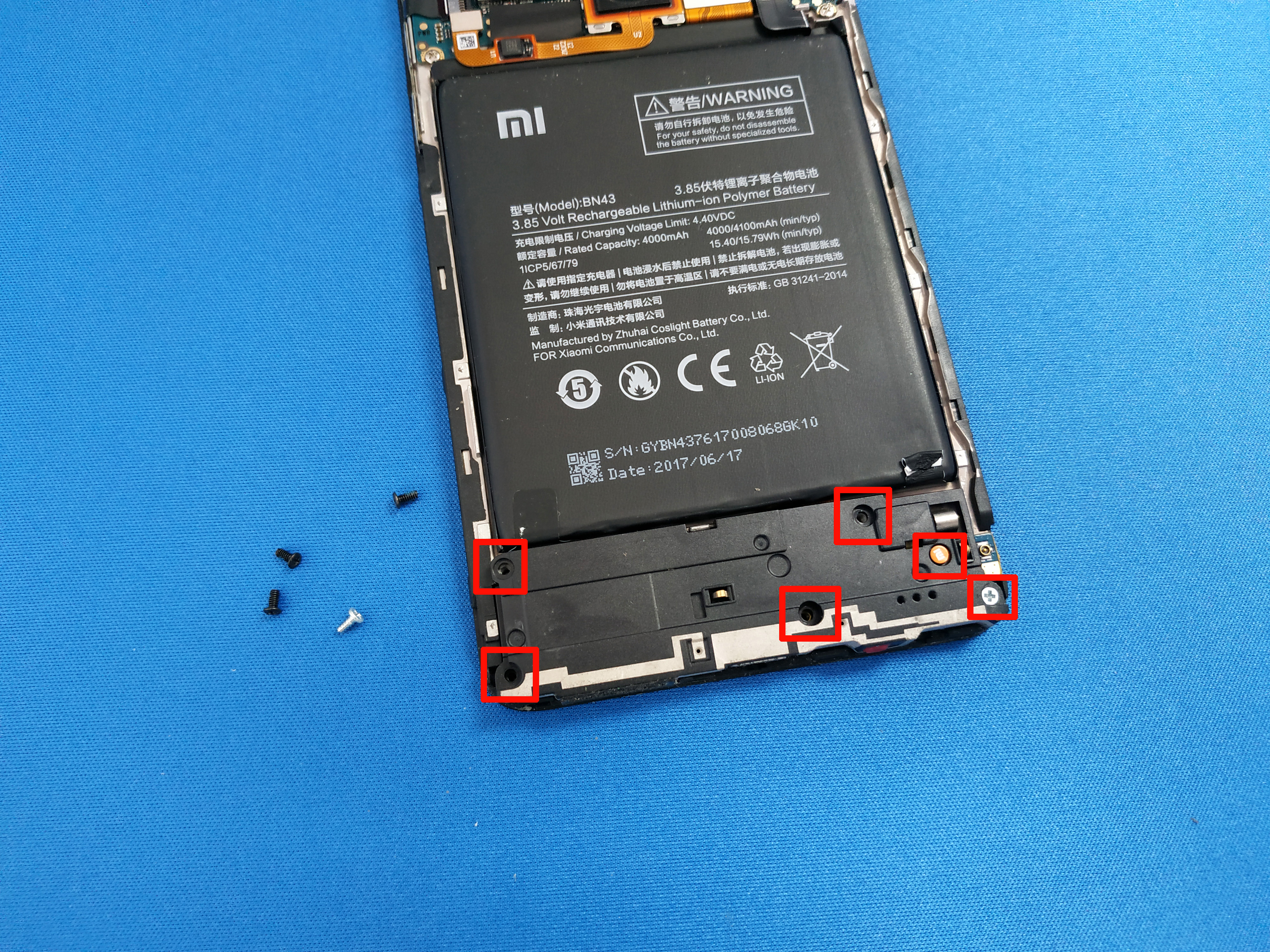 红米note4x换屏幕,红米note9换屏