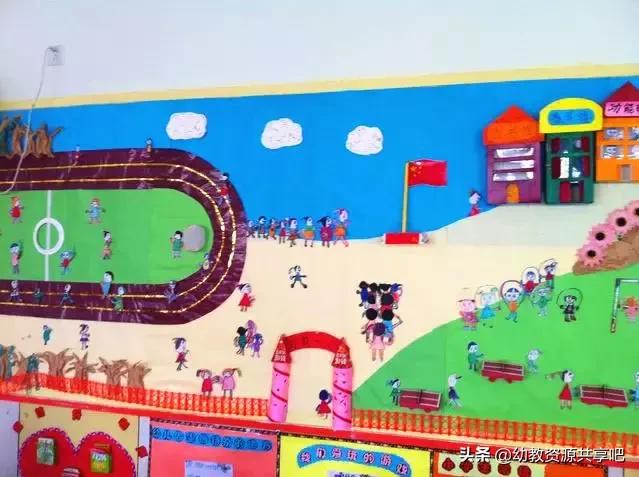 幼师环创主题墙恐龙,幼师大班主题墙图片大全