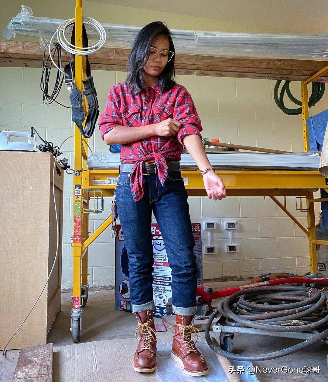 买了工装靴不知道怎么搭配？看看这27个RedWingIns