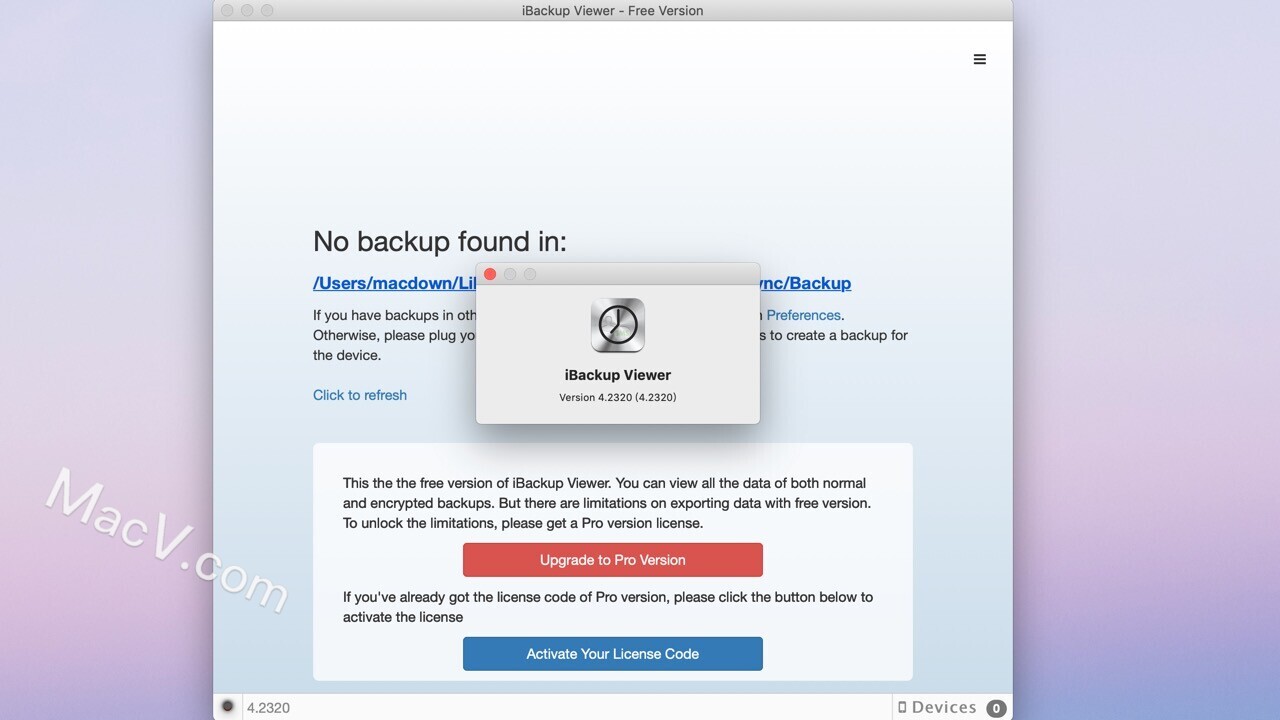 iBackupViewerformac,iPhone备份提取工具v4.2320免费版
