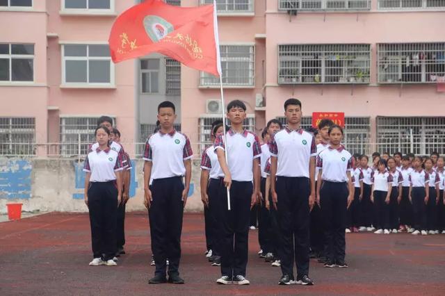固始永和中学军训2019,固始永和新生军训