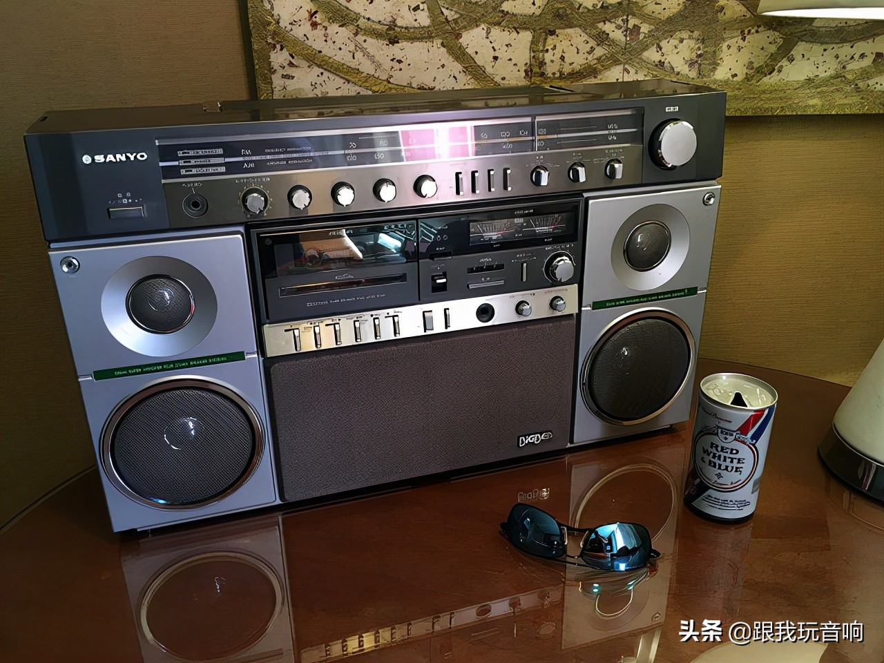 2008年出厂的三洋收音机,三洋老款收音机9805