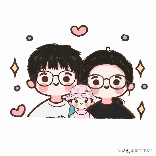 卡通头像女生简单可爱图文,卡通手绘可爱头像女生
