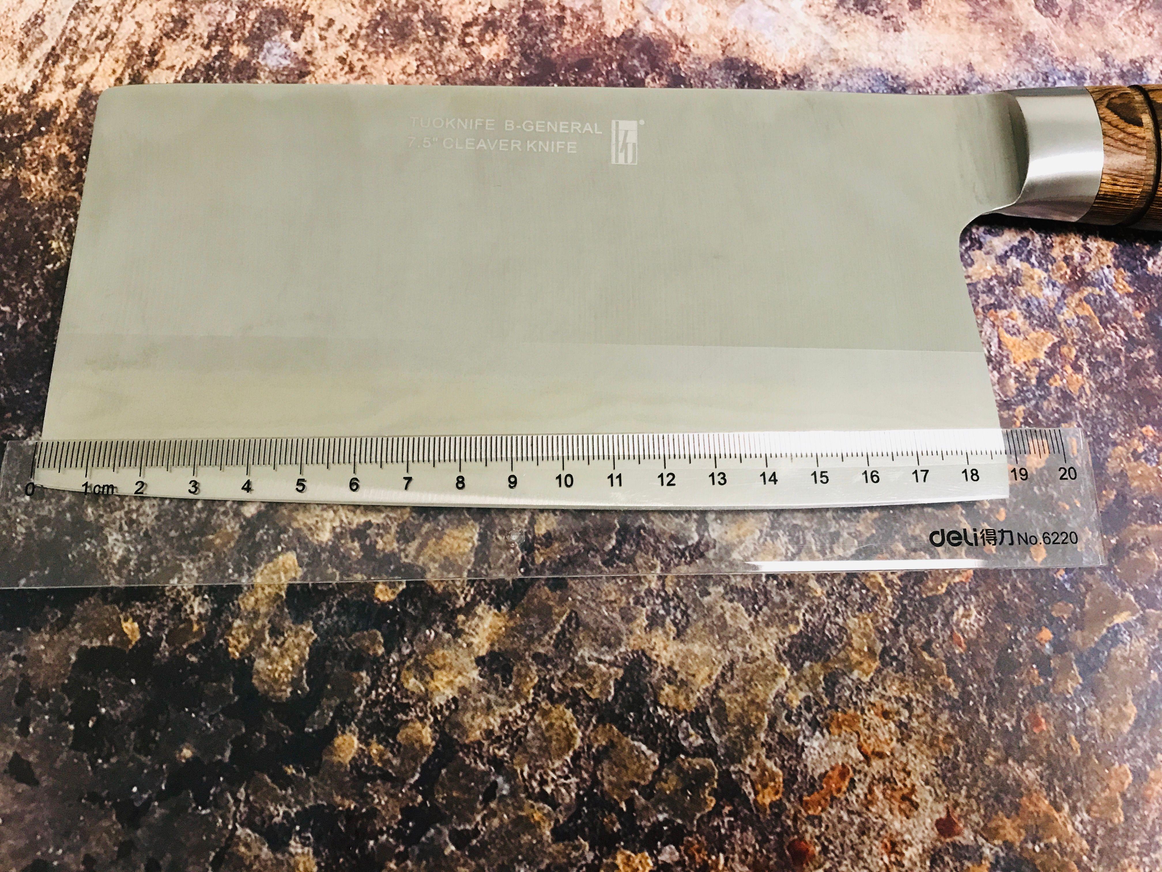 拓牌中式菜刀测评,拓黑将菜刀测评