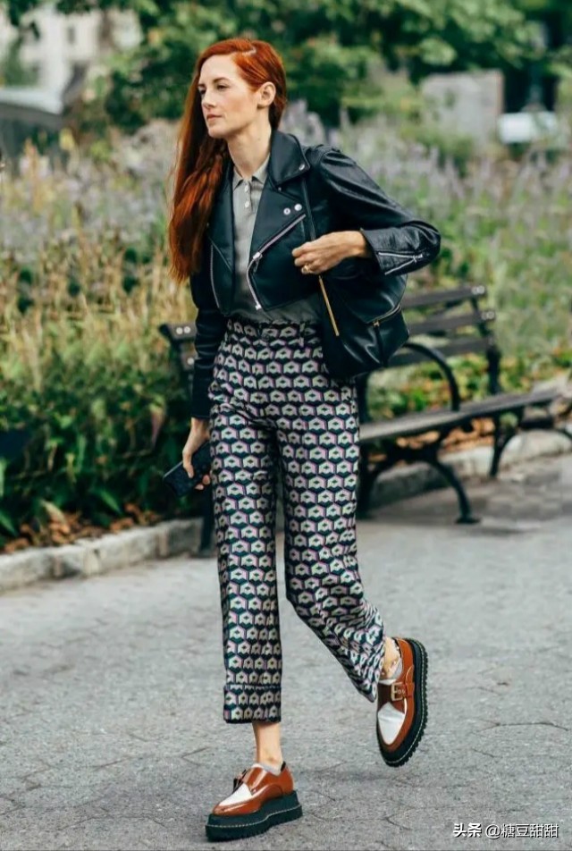 复古布洛克鞋搭配短裤,今年流行什么样的靴子裤