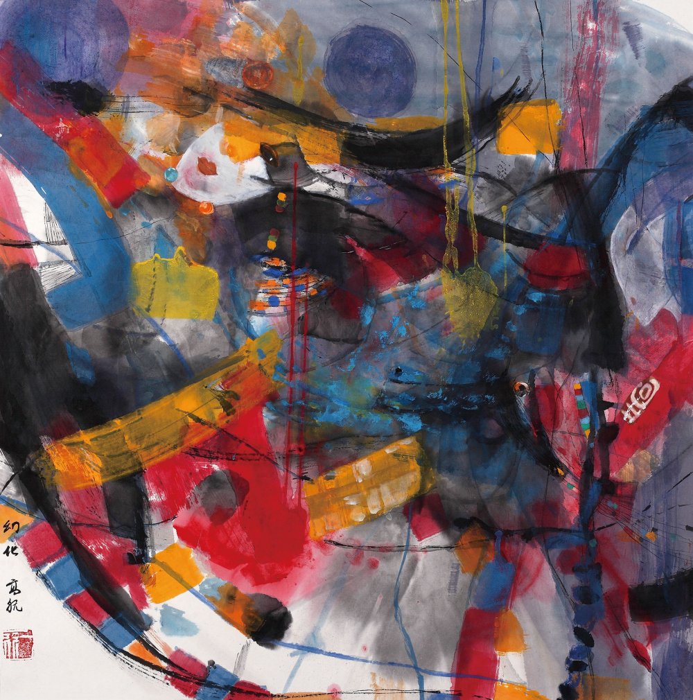 画家高航,艺术家高航的作品泰国