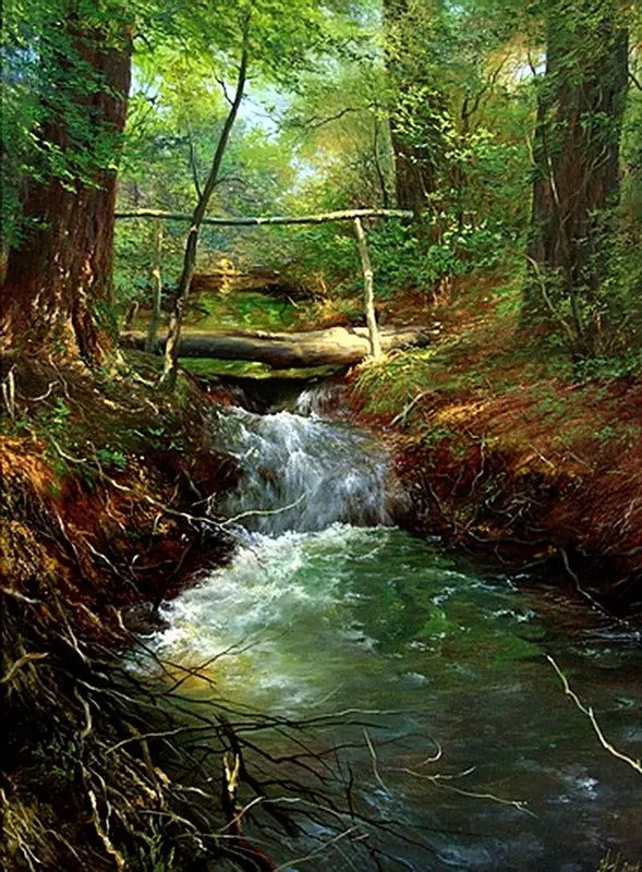 喀拉刨柯油画作品欣赏,瑞典油画人物画