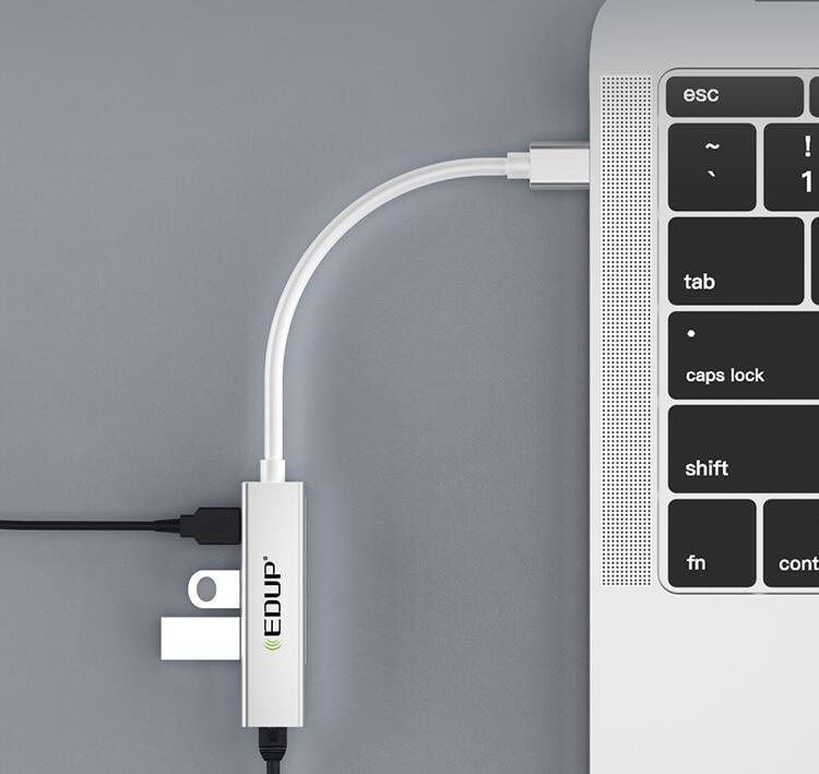 苹果电脑type-c接口插网线,苹果电脑type-c接口转网口