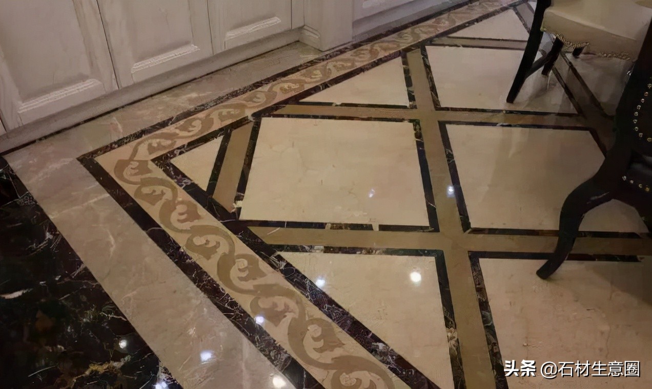 简一大理石黑金花,奢华大理石