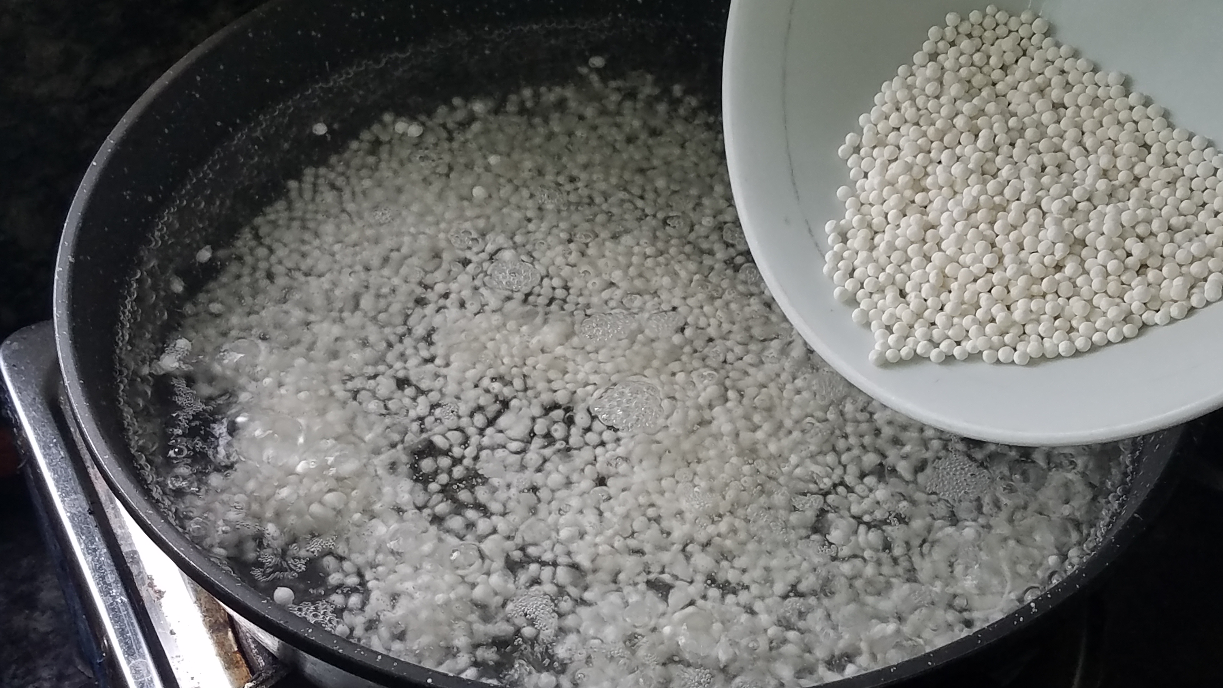 香芋西米露糖水教程,香芋西米露的糖水做法