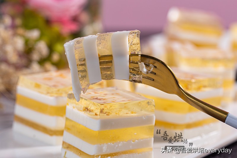 椰汁桂花糕正宗做法视频,如何做椰汁桂花糕