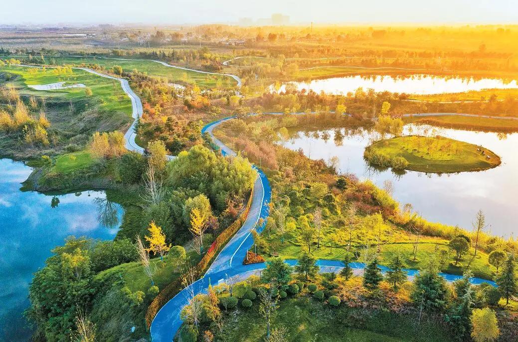 西安超级城市绿道,西安三级景观绿道